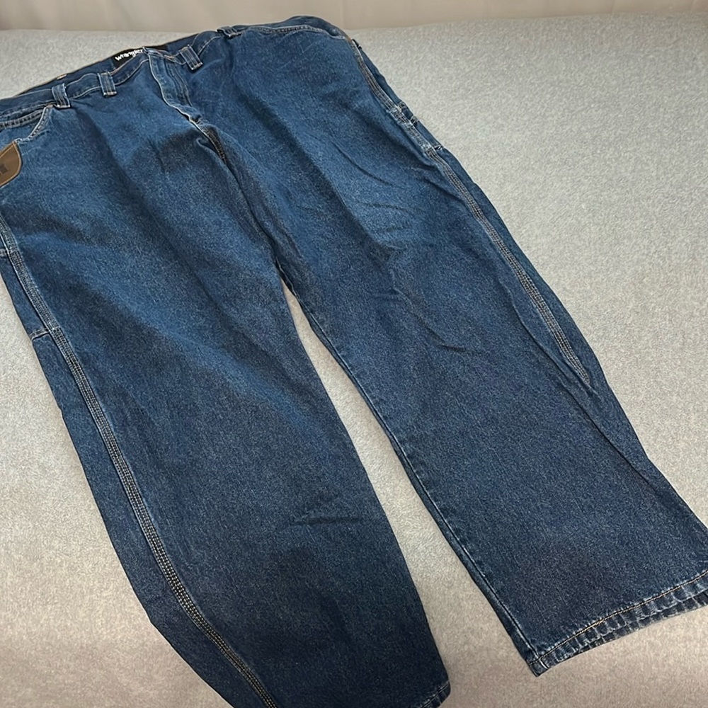 Wrangler Riggs Jeans Size 46 Baggy Skater Streetwear Workwear Chore Rugged